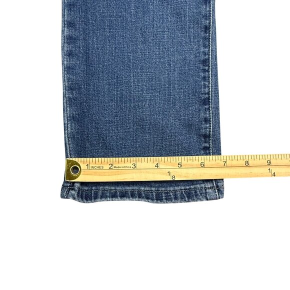 Levis Womens 505 Straight Leg‎ Jeans Size 6 Classic Blue Denim - Picture 9 of 16